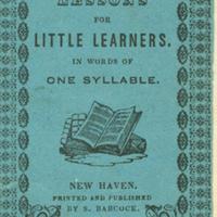 Little lessons for little learners in words of one syllable