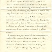 Letter from E. A. Rollins at Treasury Department, 1864