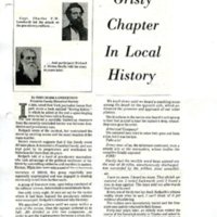 Grisly Chapter In Local History