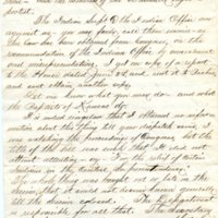 Letter from Henry Beard to Atkinson on the legality of Senate Bill No. 1175