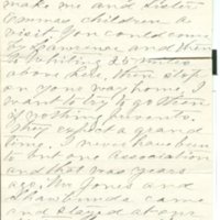 Letter to Jane Jones from Eliza (Meeker) Keith, 1883