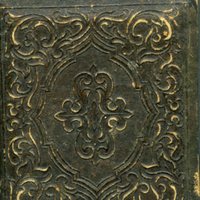 Ambrotype of an unidentified man holding a book