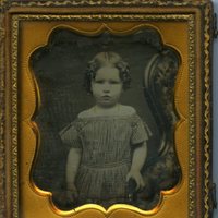 Daguerreotype of an unidentified girl