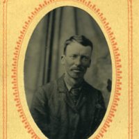 Tintype of an unidentified man