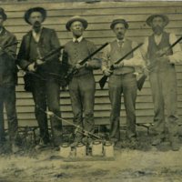 Tintype of Five Unidentified Men 