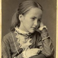 Carte-De-Visite of Mattie Lou Slavens