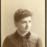 Cabinet Photograph of Mrs. M.O. Webb