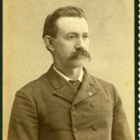 Cabinet Photograph of George P. Washburn