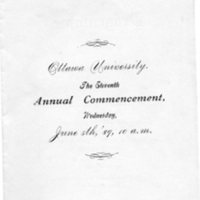 Eleventh annual commencement, 1889