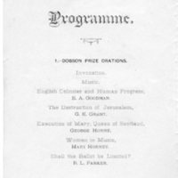 Eleventh annual commencement, 1889