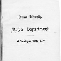 Music department catalog, 1887-1888