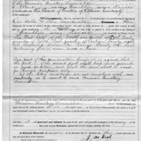 Warranty deed for Mission Cemetery, 1916