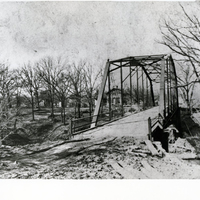 Greenwood Bridge near Miller Dam on the Marais des Cygnes river