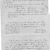 Resolution of Ottawa Chiefs in full council, 1856