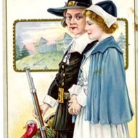 Thanksgiving postcard, 1914