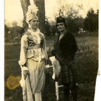 Harold Husted and Eunice House at May Day Fete