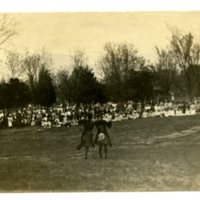 Highland dancers perform at May Day fete