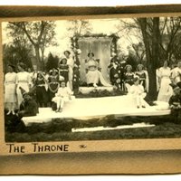 May Day Queen and her court, 1914