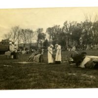 Sleeping Beauty at May Day fete, 1914