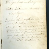 Milan Ward&#039;s temperance pledge book