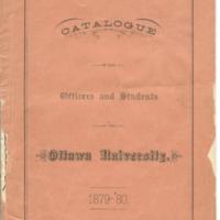 Ottawa University Annual Catalog