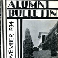 Denison Alumni Bulletin, v. 26, no.3, November 1934 