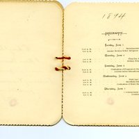 Exercises of Commencement Week, 1894