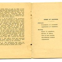 Constitution of the Kansas Inter-Collegiate Oratorical Association, 1906-1907