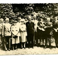 50 year reunion photo of Ottawa University class of 1895