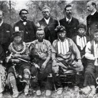 Group of Sac &amp; Fox chiefs and other notables