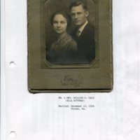 Photo of Mr. &amp; Mrs.  William O. Cain (Ella Wittmann)